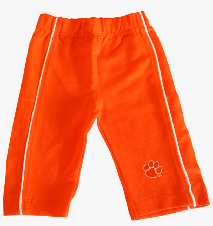 Clemson Side Stripe Pants With Pocket Orange Or Purple, transparent png #3270998