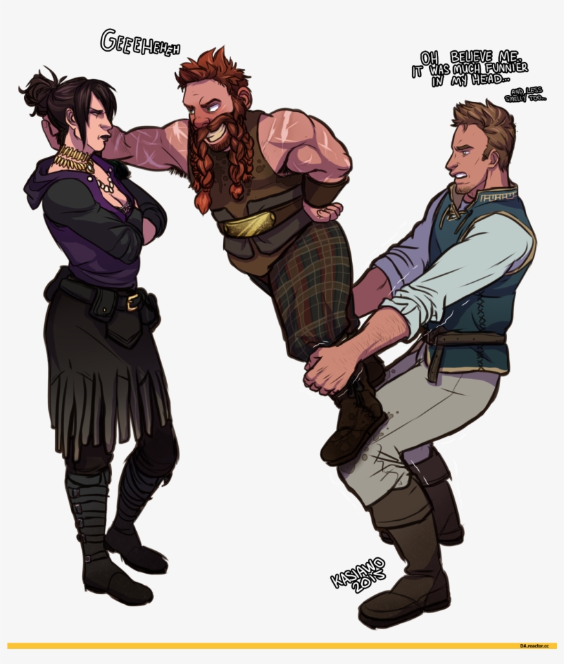 Dao Dragon Age Фэндомы Алистер 2065276 - Dragon Age Alistair And Elf, transparent png #3271150