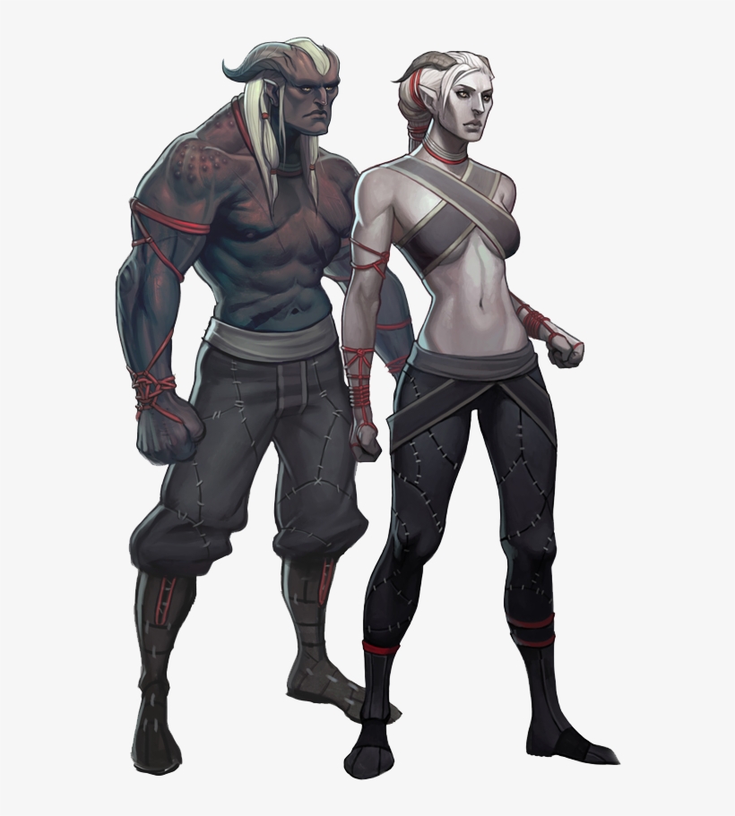 Dragon Age 2 Qunari, transparent png #3271317
