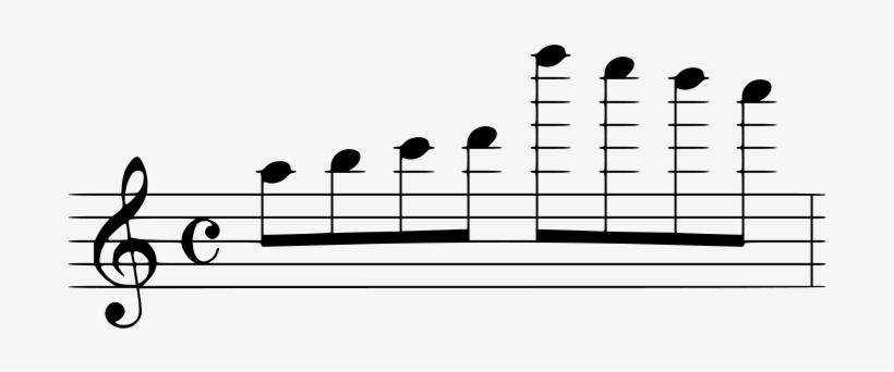The Highest Note In This Melody Is Called A D7 - Perfect 4th Of F, transparent png #3271362