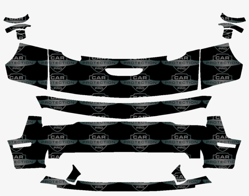 2015-2018 Dodge Challenger Srt Hellcat 3m Clear Bra - 2011 Aston Martin Virage Full Hood Kit 3m Ventureshield, transparent png #3271502