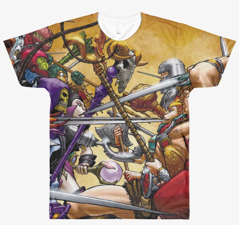 He Man Battle Unisex T Shirt - Frank Quitely, transparent png #3272102