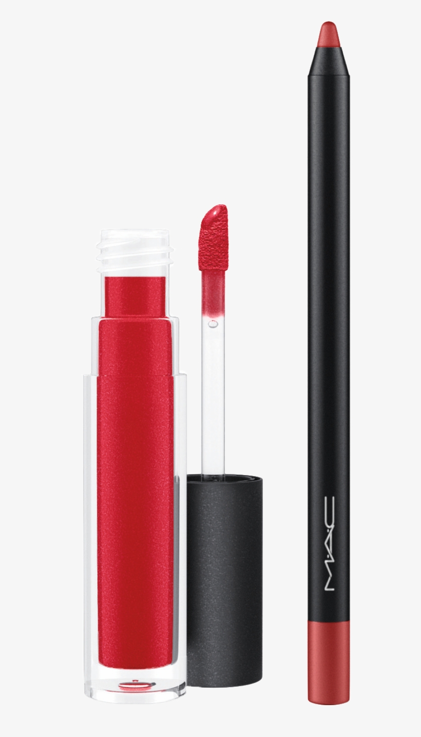 Click To Reveal - M.a.c Lipglass - Night & Daze, transparent png #3272204