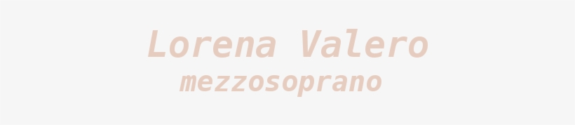 Mezzosoprano Lorena Valero, - Mezzo-soprano, transparent png #3272326