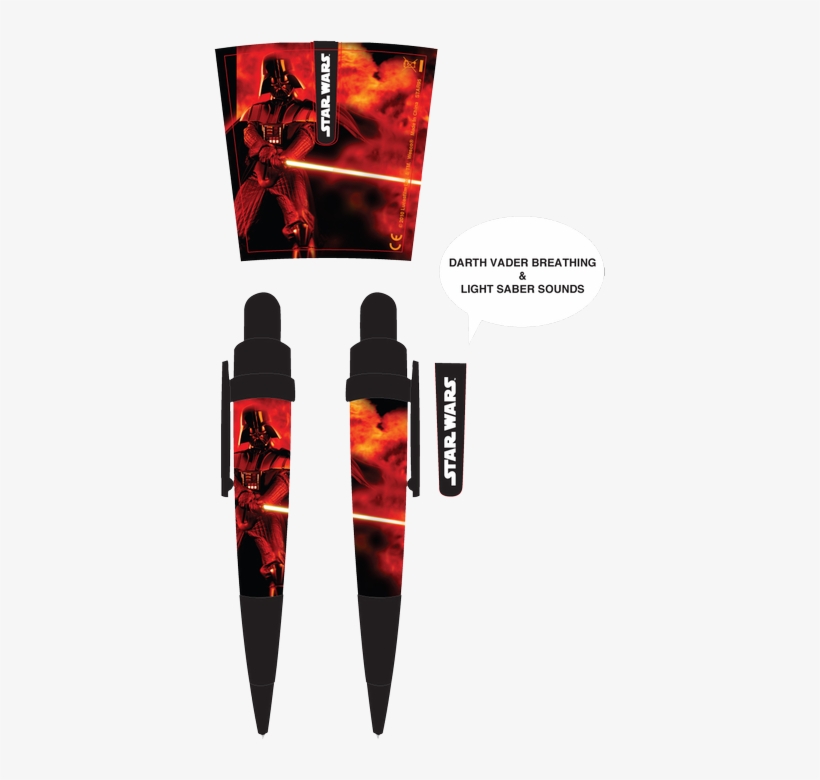 Darth Vader Talking Pen - Star Wars - Darth Vader Talking Pen, transparent png #3272469