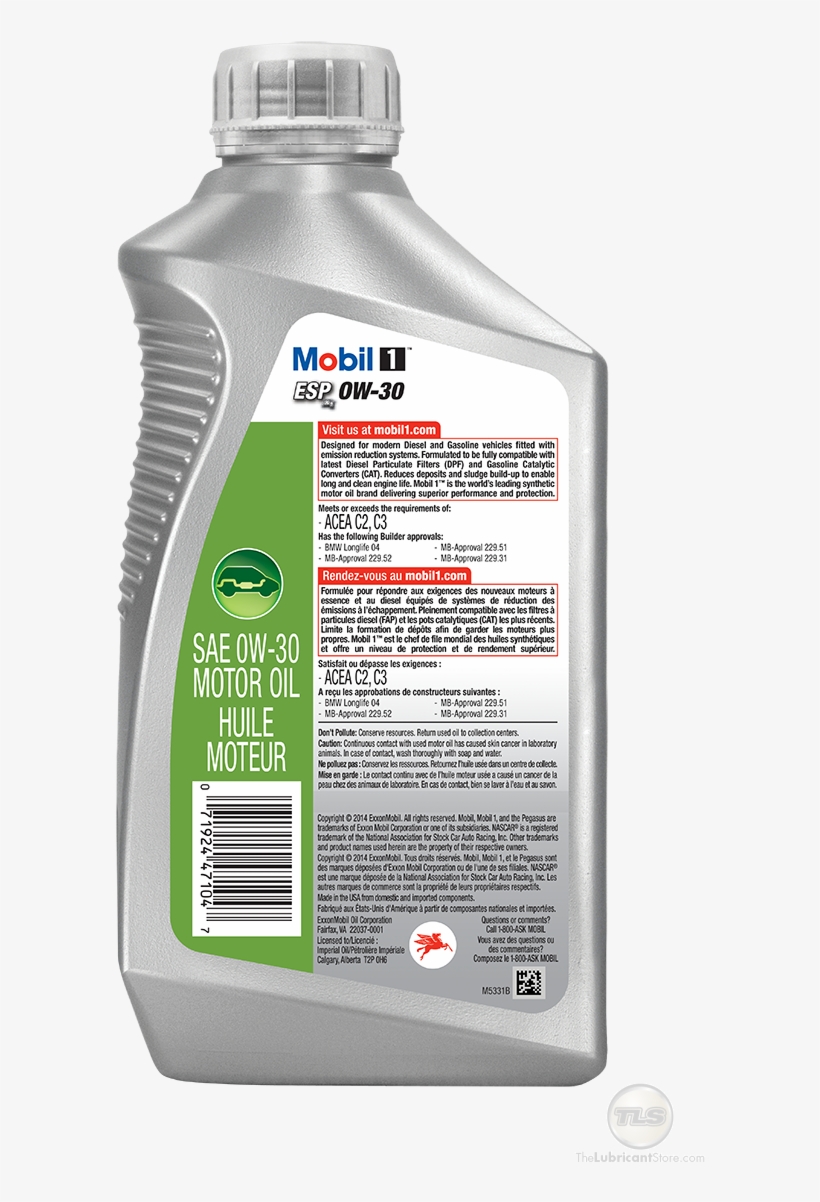 Also, Here's An Image From A Us-based Online Retailer - Mobil 1 Ep 5w 30, transparent png #3272960