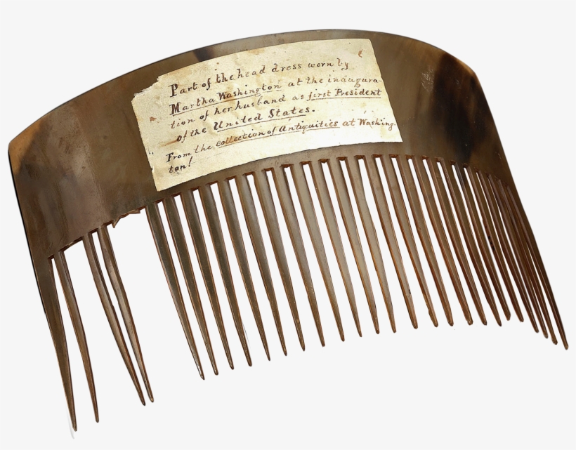 Martha Washington's Hair Comb - Hair, transparent png #3273248