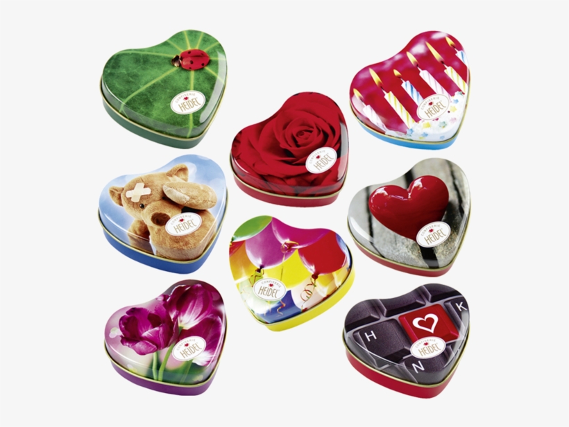 Fancy Heart „little Present“ - Heidel - Geschenkdose Schmuckherz Pralinen - 32g, transparent png #3273252
