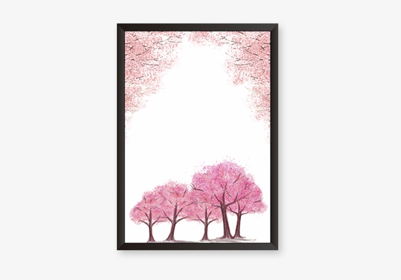 Beautiful Pink Trees - Onzen Konjac Sponge All Natural Japanese Facial Sponge, transparent png #3273326