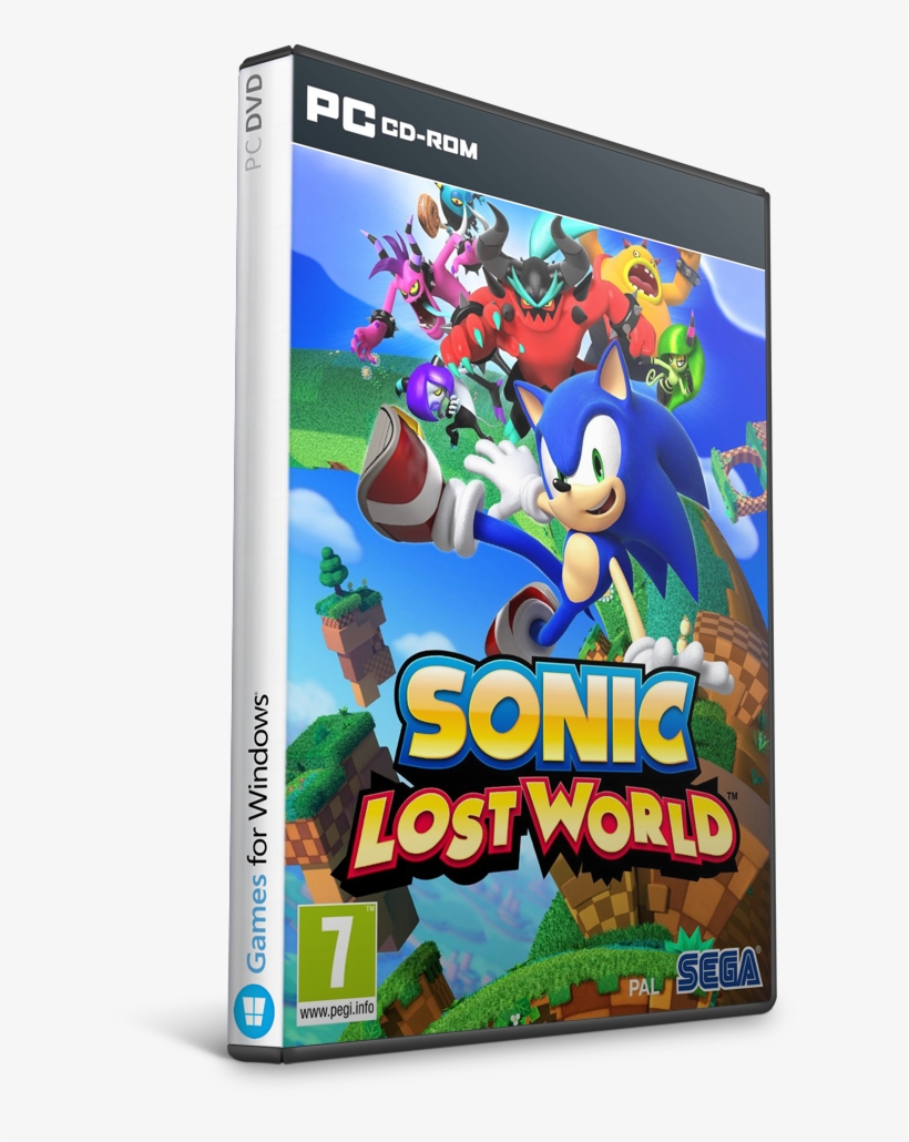 Sonic Lost World-codex - Sonic Lost World Dvd, transparent png #3273405