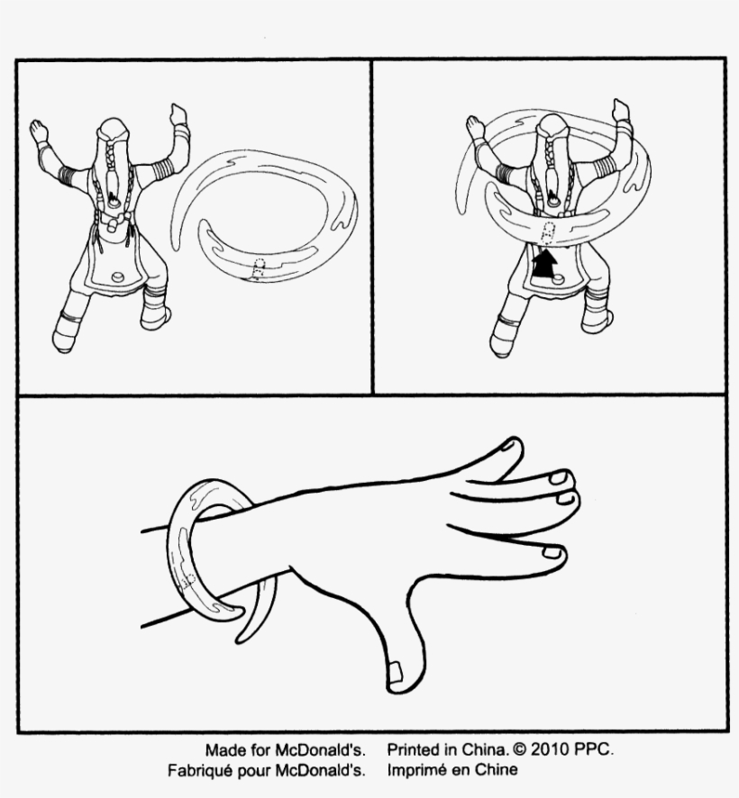 Katara Figure And Bracelet - Cartoon, transparent png #3273635