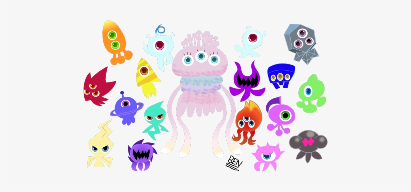 Wisps From Sonic Colors And 6 New Ones From Sonic Lost - Cartoon, transparent png #3273761