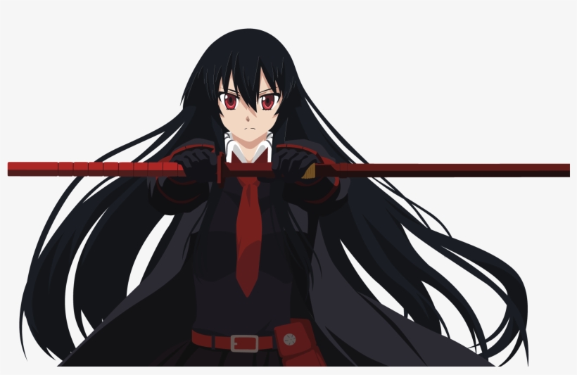 Transparent For Those Who Dislike The Background Colour - Akame Ga Kill Vector, transparent png #3273763