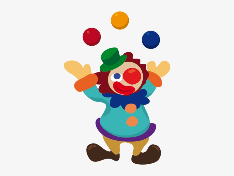Juggling Clown Sticker - Vector Free Animal Circus, transparent png #3274577