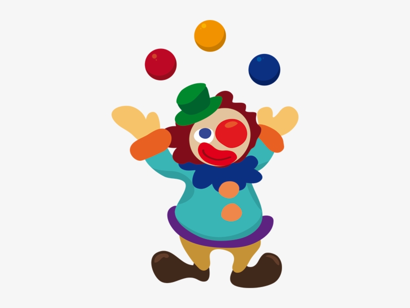 Juggling Clown Sticker - Vector Free Animal Circus, transparent png #3274577