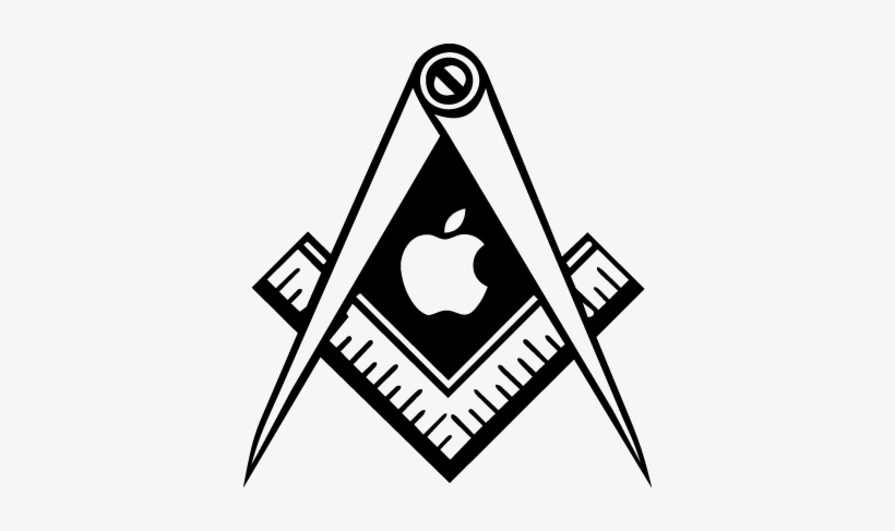 Masonic Square And Compasses Macbook Sticker - Past Master Masonic Symbol, transparent png #3274705