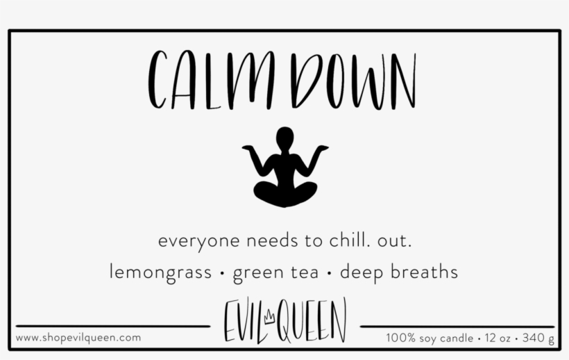 Evil Queen Calm Down Candle - You Re Engaged, transparent png #3274825