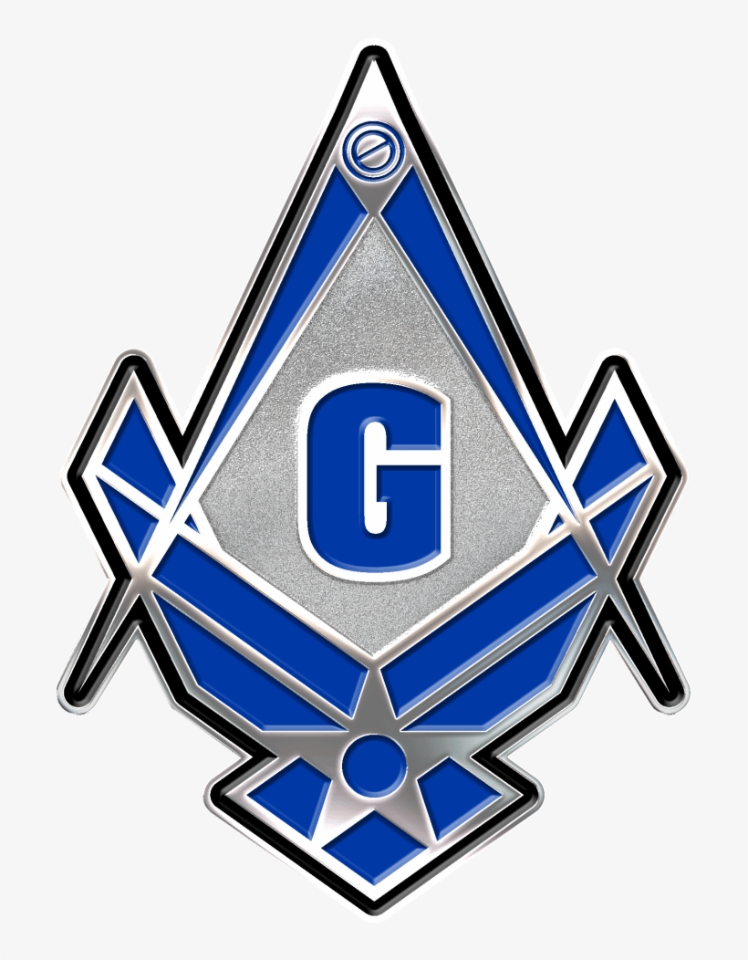 Air Force Mason Pin - Lapel Pin, transparent png #3275021