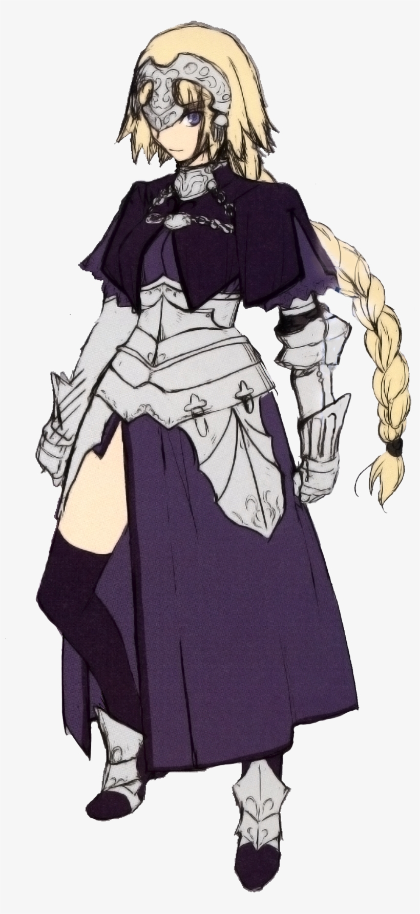 Jeanne - Fate Apocrypha, transparent png #3275361