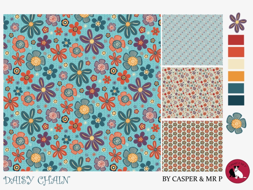 Casperandmrp Daisychain Collection - Motif, transparent png #3275619