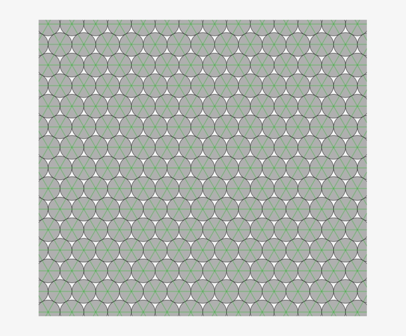 1-uniform Tiling Circles - Pattern, transparent png #3275634