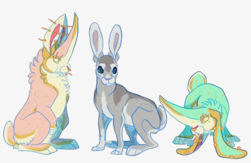 [p/g] Not Rabbits - Cartoon, transparent png #3275708