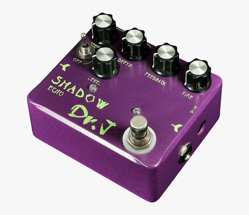 Dr J D-54 Shadow Echo Delay Pedal, transparent png #3275761