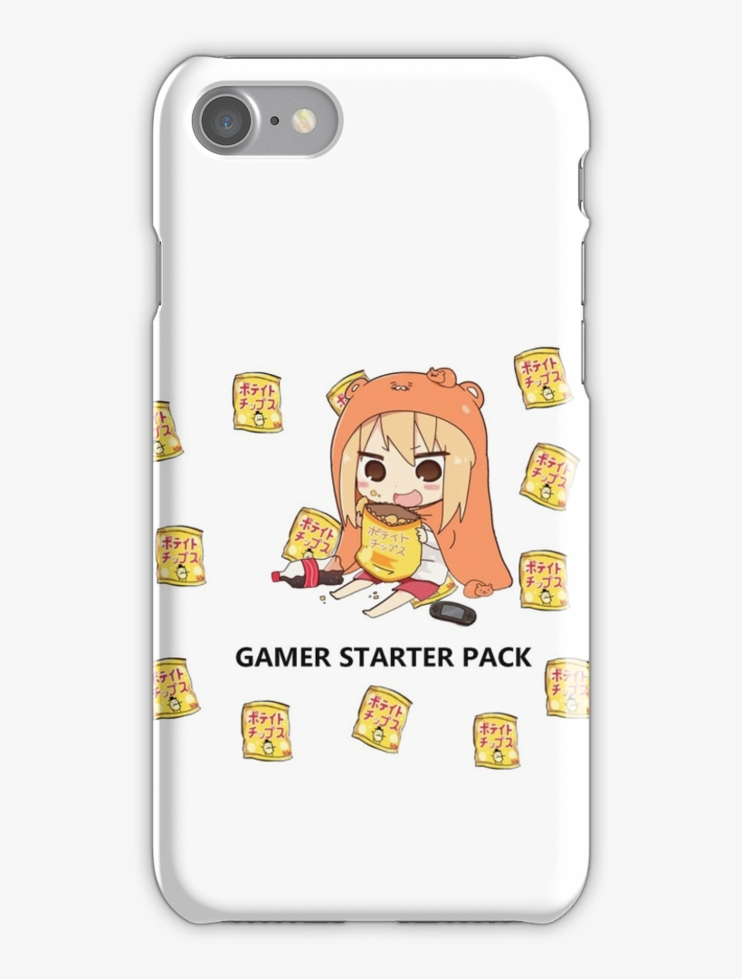 Himouto Umaru Chan Gamer Iphone 7 Snap Case - Draw Dybala, transparent png #3276025