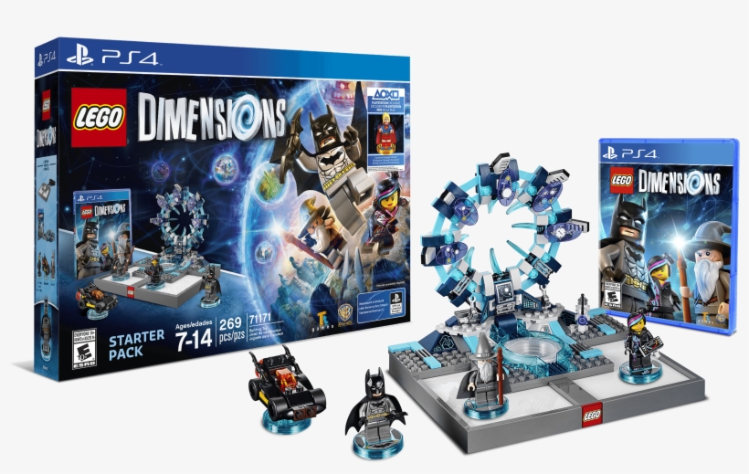 Supergirl Soars Into Lego Dimensions This September - Lego Dimensions Starter Pack [ps4 Game], transparent png #3276070
