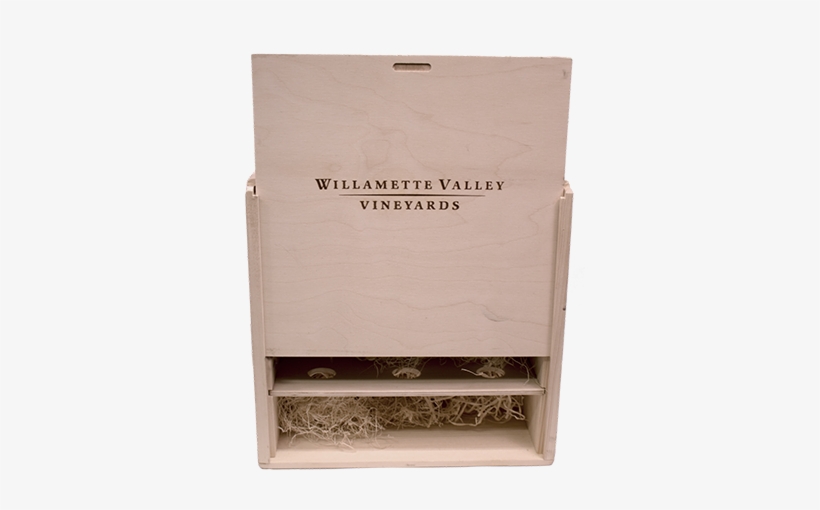 Wooden Box - Six Bottles - Wooden Box, transparent png #3276280