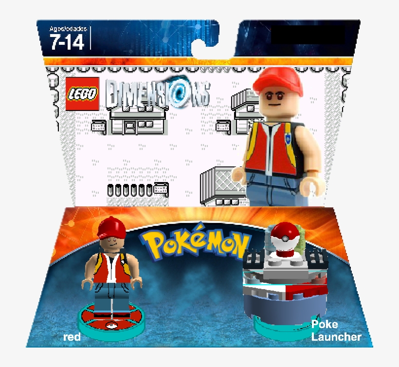 Pokemon Fun Pack Dimensionalvoyage Lego Dimensions - Custom Lego Dimensions Characters, transparent png #3276322