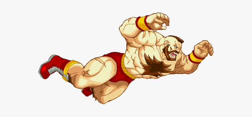 Capcom / Ign, Retrieved From Http - Zangief Street Fighter 2 Turbo, transparent png #3276421