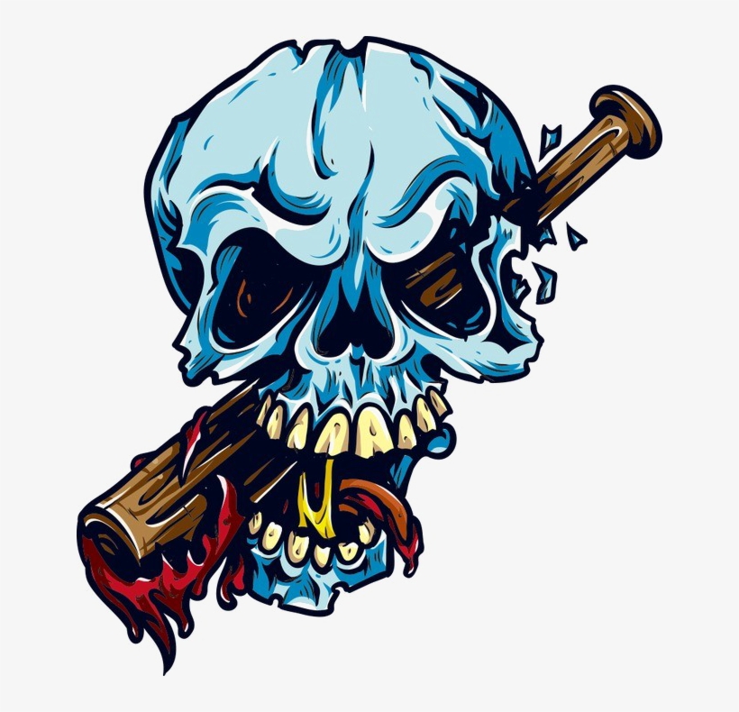 Creative Skull Transparent Image - Cabezas De Esqueletos Png, transparent png #3276641