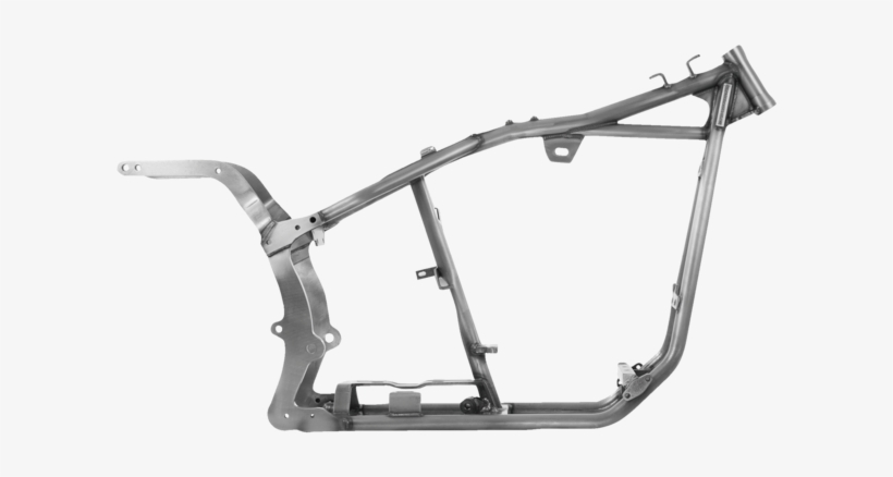 Is Manufacturer Of Aftermarket Motorcycle Frames And - Cadre Kraft Tech Style Softail Double Berceau Droit, transparent png #3276763