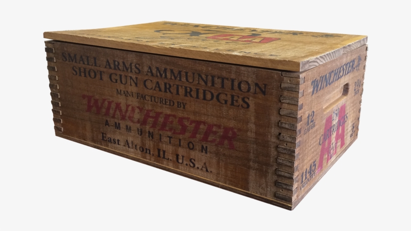 Winchester Aa 50th Anniversary Shotshells 12 Ga - Winchester Aa 12ga 2.75'' 1-1/8oz #8 Wood Box 250/bx, transparent png #3276842