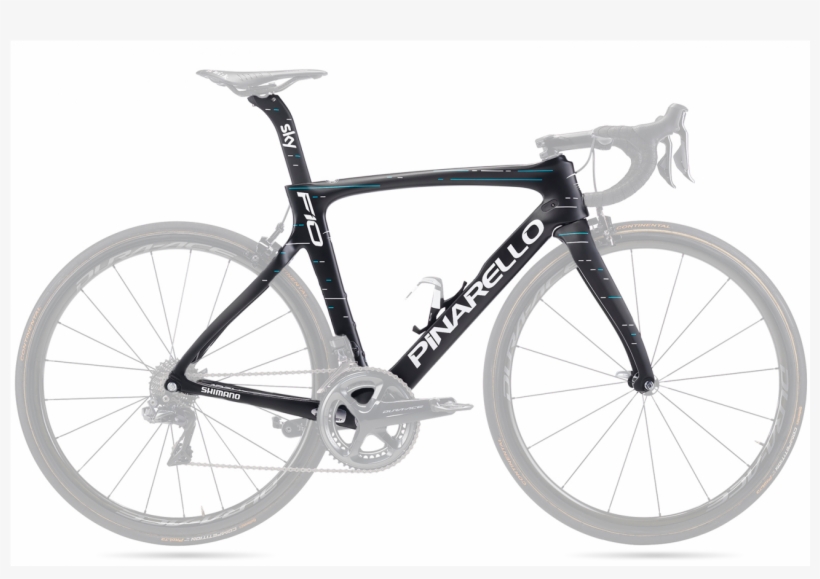 Bike Tech Floripa Quadro Pinarello Dogma F10 Sky - Pinarello F10 Disc Frameset, transparent png #3276954