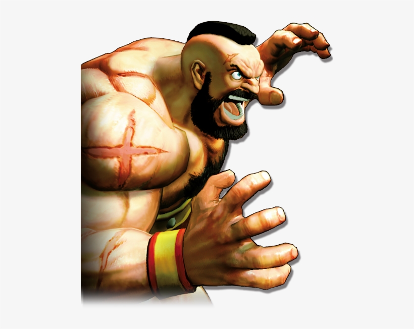 In Main-series News, Street Fighter V Has A Spring - Zangief Street Fighter Iv, transparent png #3276984