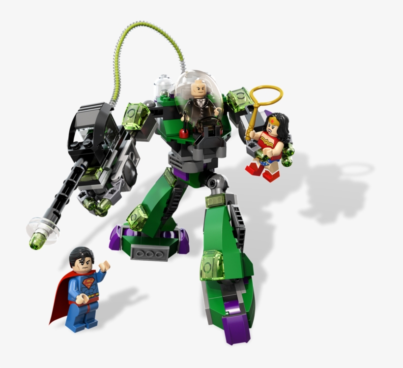 Lego Super Heroes Superman Vs Power Armor Lex - Lego Superman Lex Luthor, transparent png #3277059