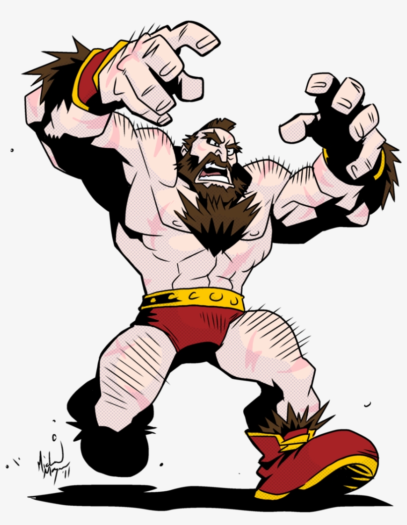 Zangief By Michaelmayne - Zangief, transparent png #3277146