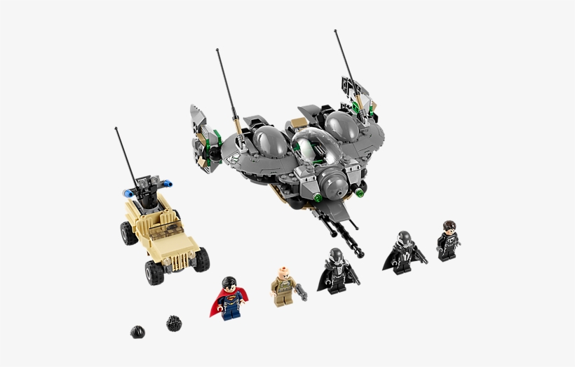 Superman - Lego 76003, transparent png #3277177