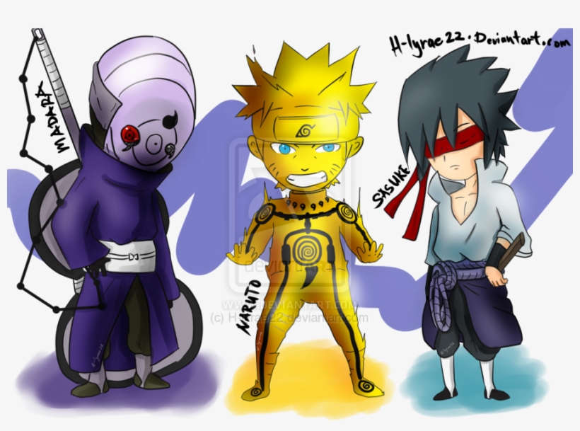 Sasuke Vs Naruto Chibi - Naruto Sasuke Chibi The Last, transparent png #3277179