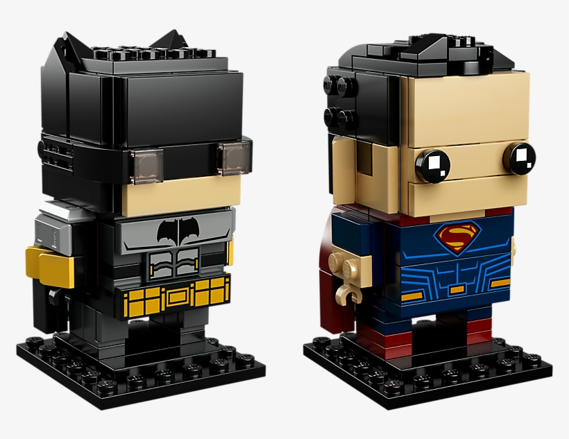 Tactical Batman™ & Superman - Lego Brickheadz Superman, transparent png #3277207