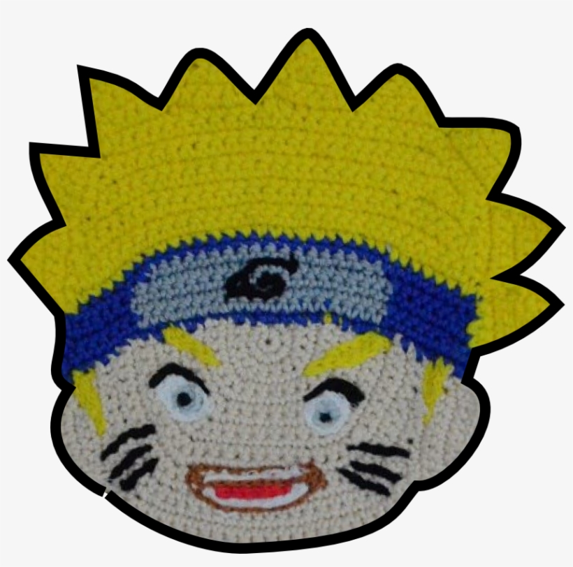 Crocheted Naruto Chibi - Crochet, transparent png #3277264