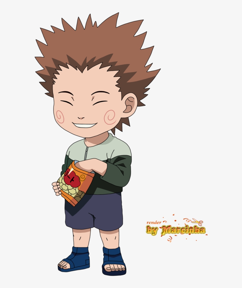 Akimichi Chouji - Naruto Choji Chibi, transparent png #3277349