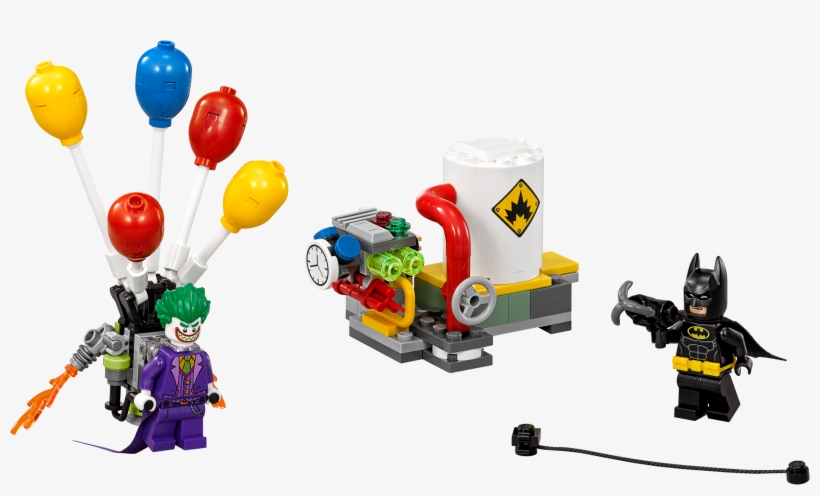 The Joker Balloon Escape - Lego Batman Movie 70900, transparent png #3277589