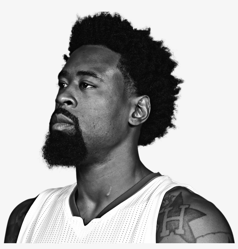 Deandrejordan Stoic Headshot All Star Left - Afro, transparent png #3277696