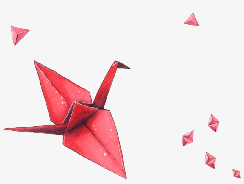 Summary At The End - Origami Crane Png, transparent png #3277758