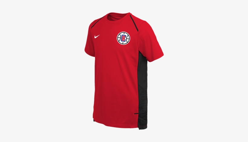 La Clippers Youth Hyper Elite Short Sleeve Shooter - Los Angeles Clippers, transparent png #3278058