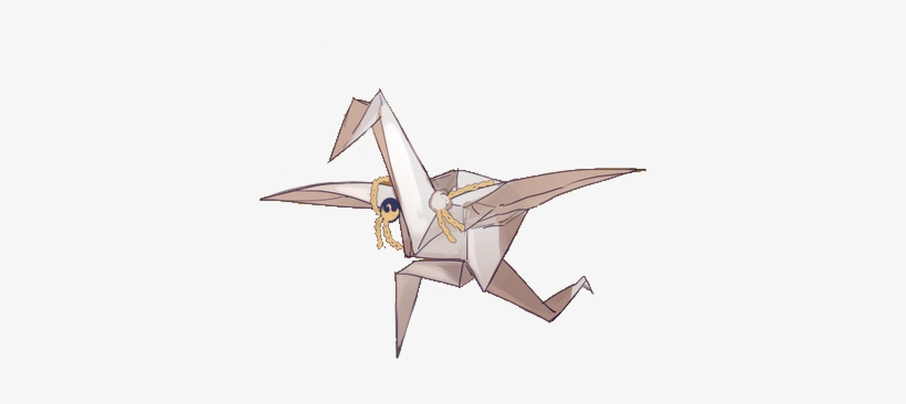 Tsurucrane - Touken Ranbu Troll, transparent png #3278150