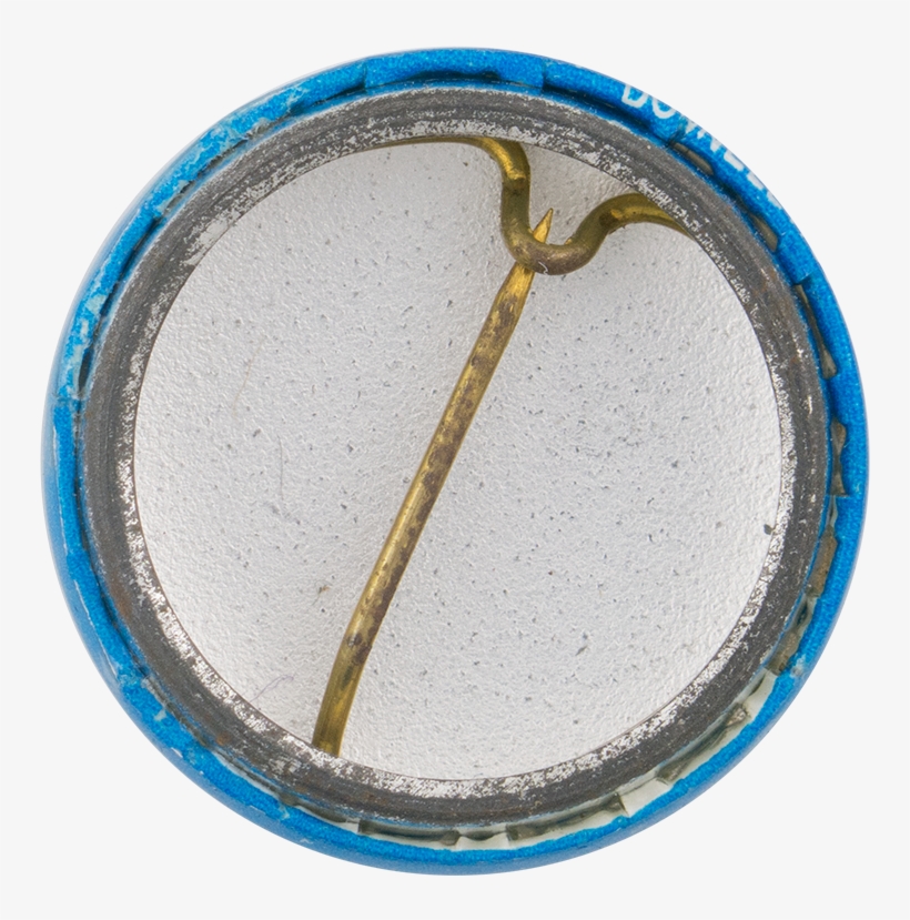 Origami Crane Blue Button Back Art Button Museum - Circle, transparent png #3278212